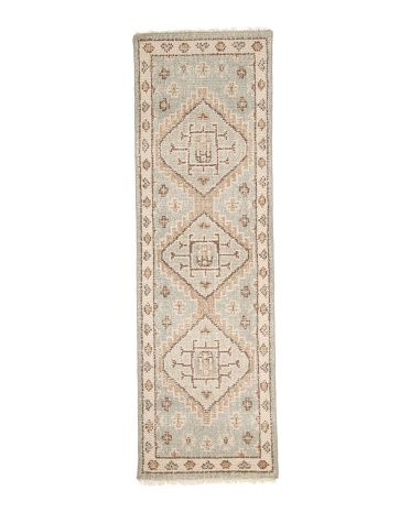 2x8 Hand Tufted Wool Blend Runner | TJ Maxx