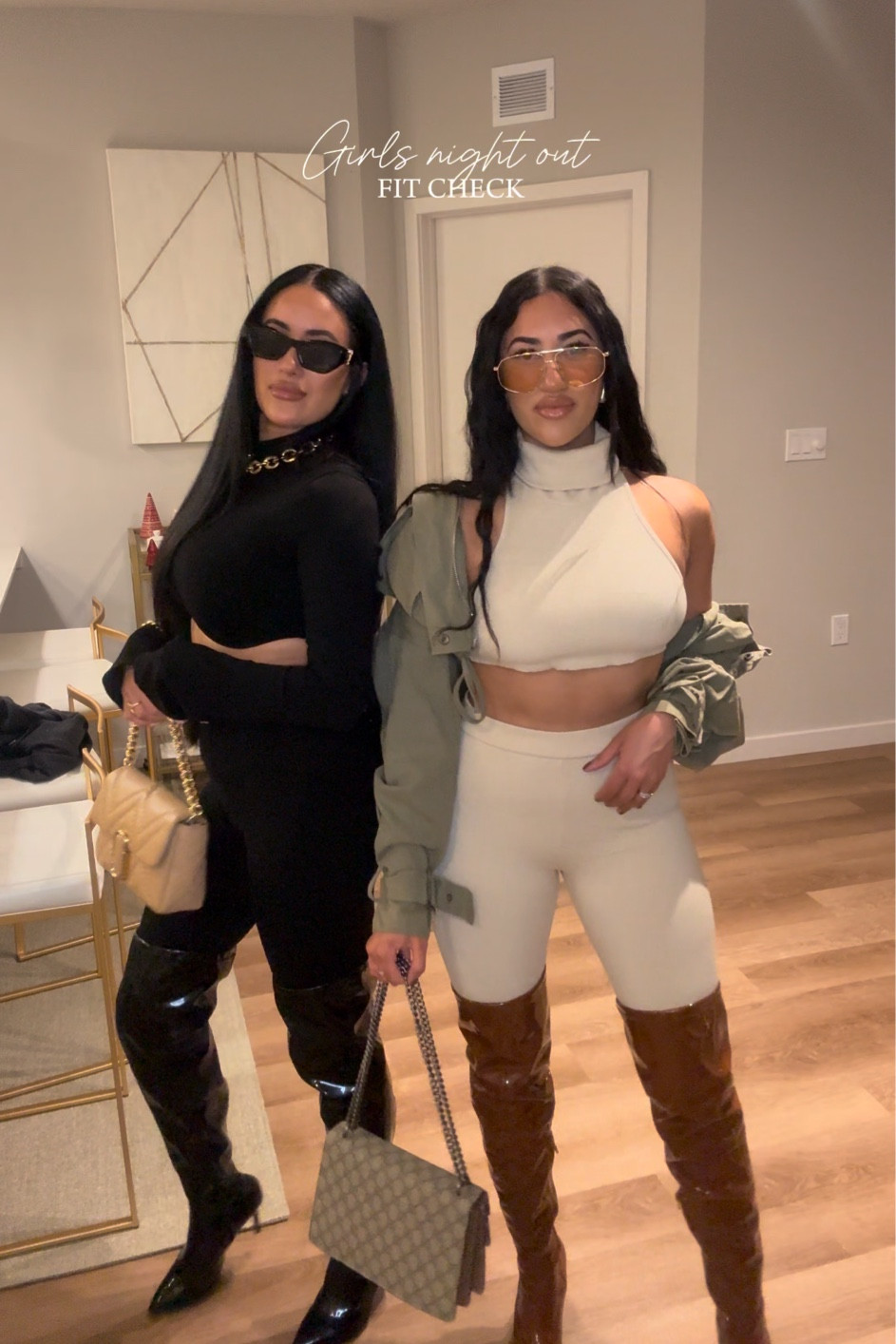 Girls night out 🎀🍸🌮

2 piece cream set & black top is from Fashionnova details on TikTok 

Dinner outfit 
Two piece outfits 
Matching sets 
Outfit inspiration 
Winter outfits 

#LTKStyleTip #LTKSeasonal