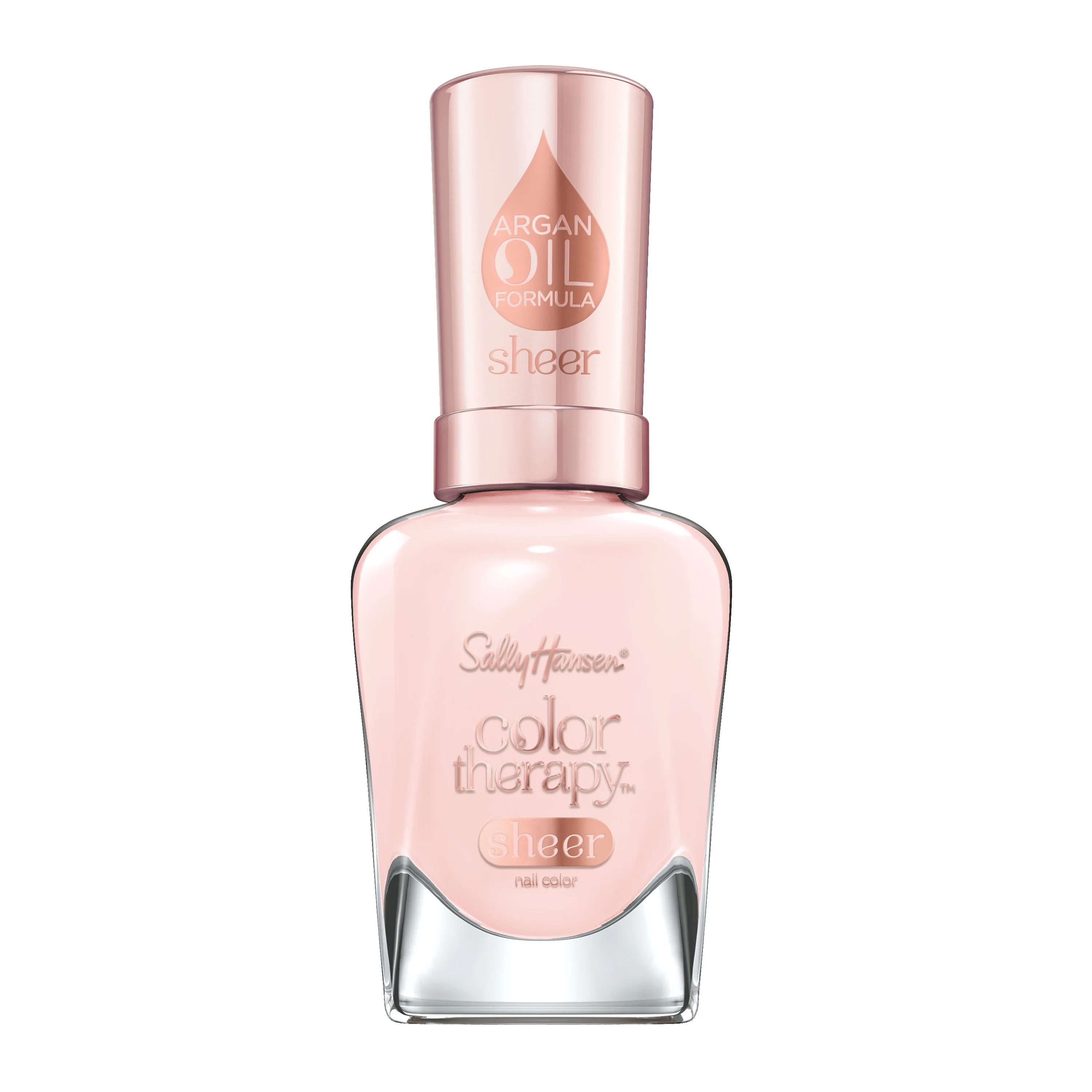 Sally Hansen Color Therapy Nail Color, My Sheer, 0.5 oz, Nail Polish, Restorative, Argan Oil Form... | Walmart (US)
