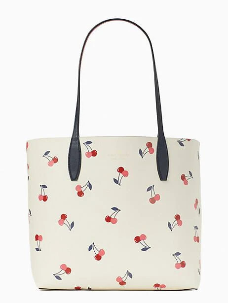 bing large reversible cherry tote | Kate Spade Outlet