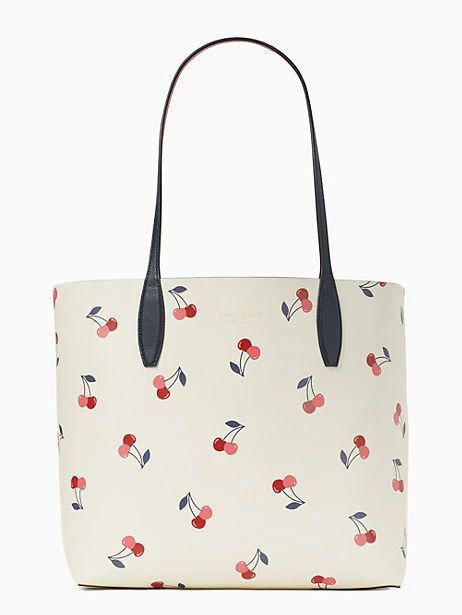 bing large reversible cherry tote | Kate Spade Outlet