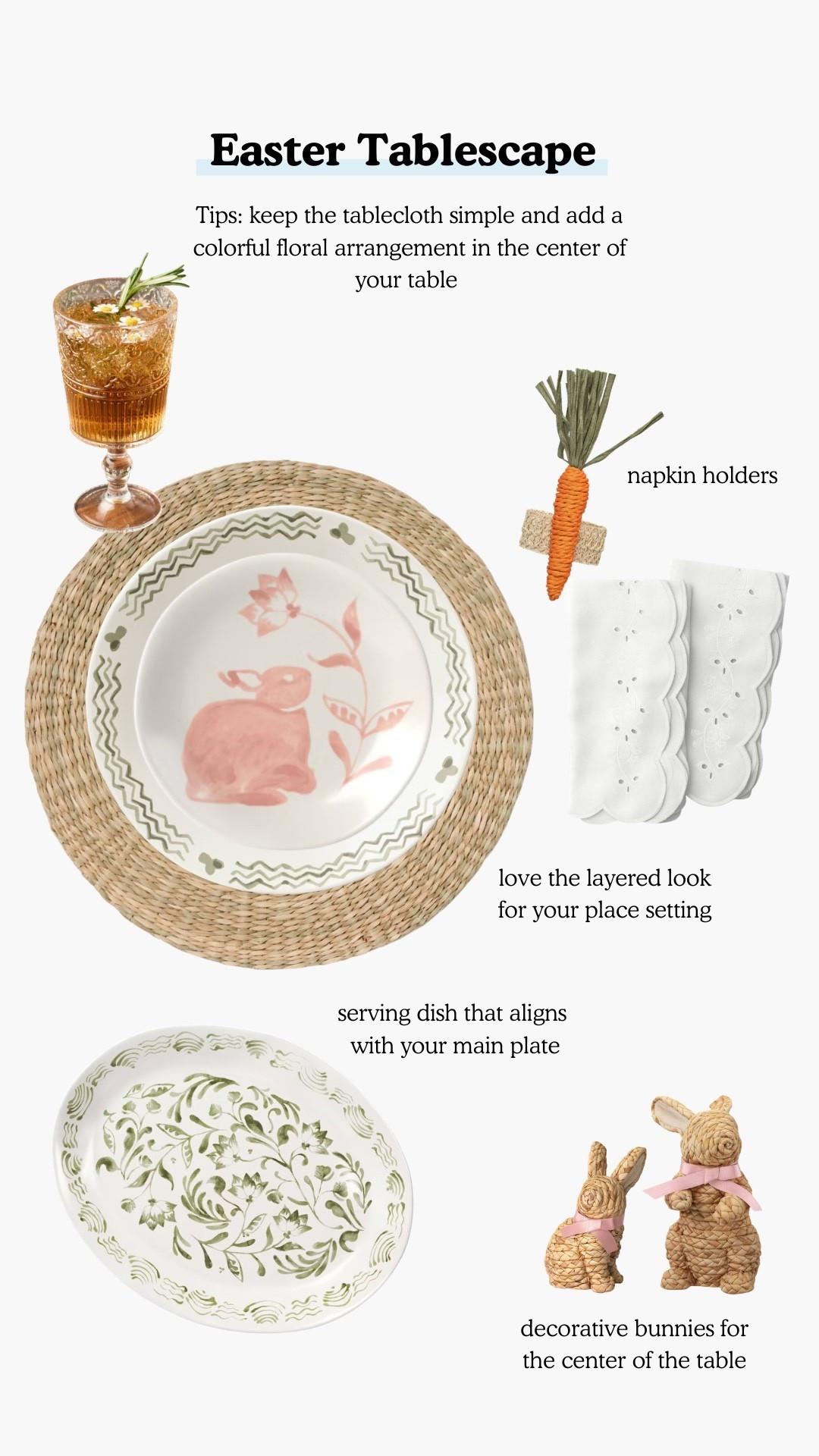 Easter table set up 

#LTKHome