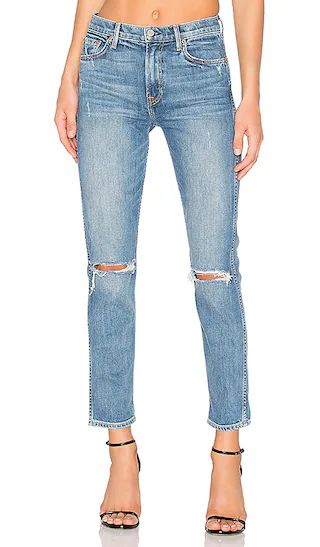 GRLFRND Naomi High-Rise Stretch Jean in I Will Suvive | Revolve Clothing