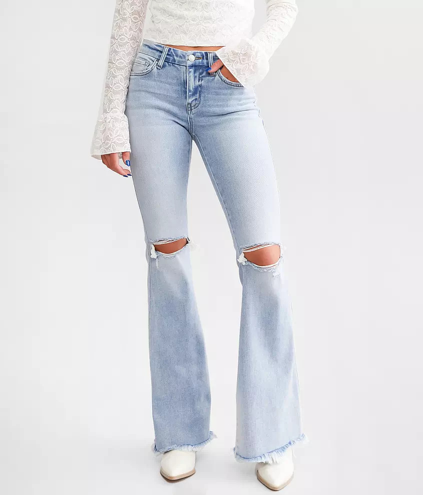 Mid-Rise Flare Stretch Jean | Buckle