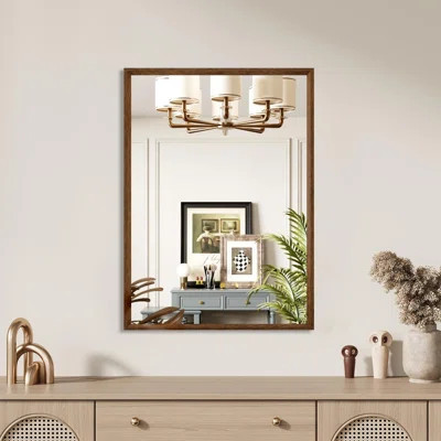 Modern Frame Rectangular Vanity Mirror | Wayfair North America