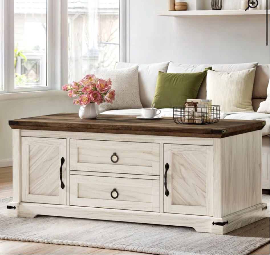 Farmhouse Coffee Table 

#LTKStyleTip #LTKHome