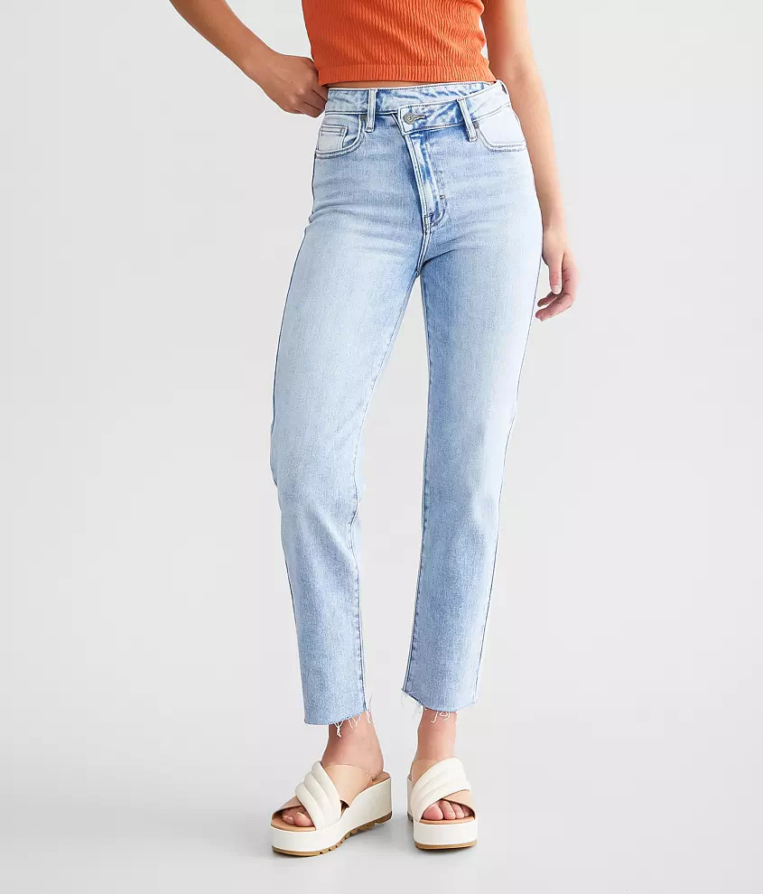 Tracey Cropped Straight Stretch Jean | Buckle