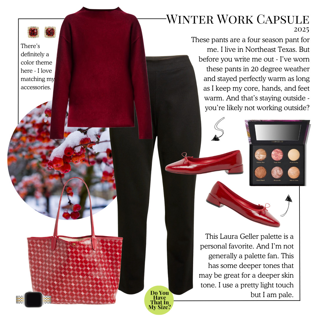 I recommend ordering one size down in these pants. 

 

#LTKStyleTip #LTKPlusSize #LTKWorkwear