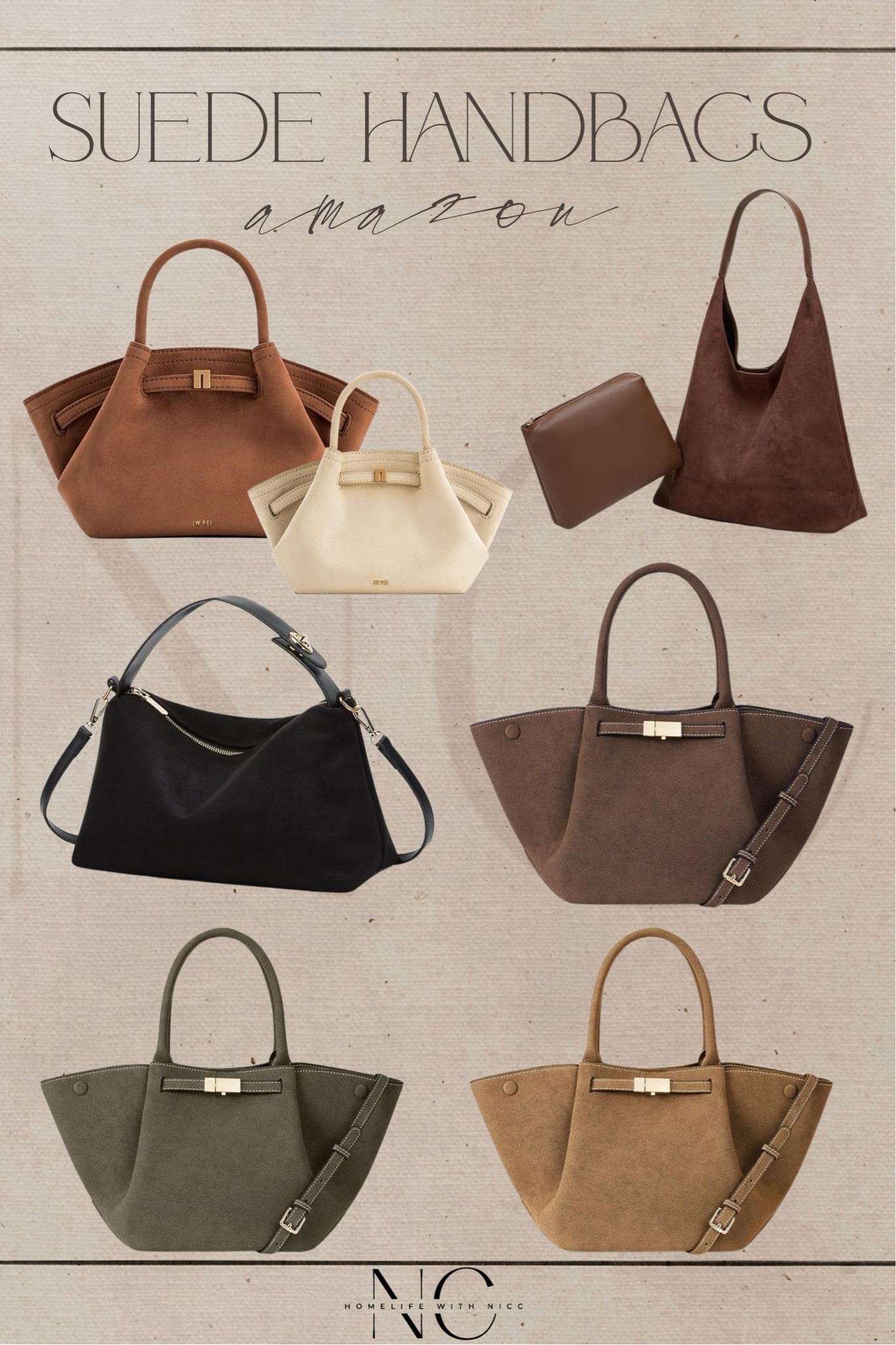 Suede handbags are so on trend right now and I'm loving it!! Here are some gorgeous Amazon options. The perfect suede bag to go with any fall outfitts 

#LTKItBag #LTKSeasonal #LTKFallSale