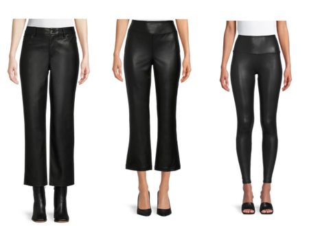 Faux leather pant options UNDER $20 


#LTKSeasonal #LTKHoliday #LTKunder50
