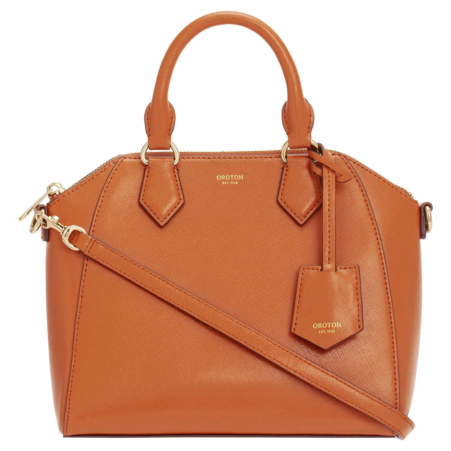 Inez Mini Day Bag - Cognac | Oroton | Oroton