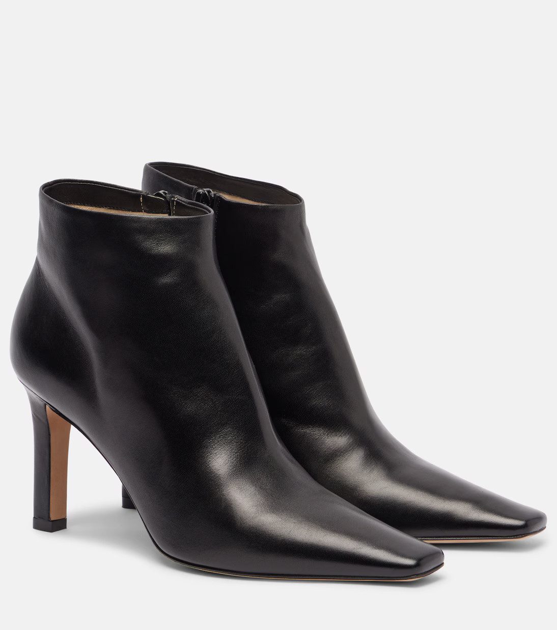 Carla 80 leather ankle boots | Mytheresa (US/CA)