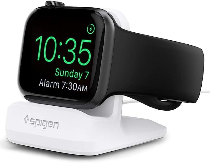 Spigen S350 Designed for Apple Watch Stand for All Series 44mm / 42mm / 40mm / 38mm - White | Amazon (US)