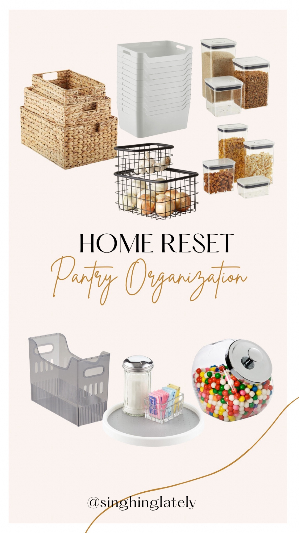My pantry must haves 

Pantry organization, home reset, 

#LTKfindsunder50 #LTKhome
