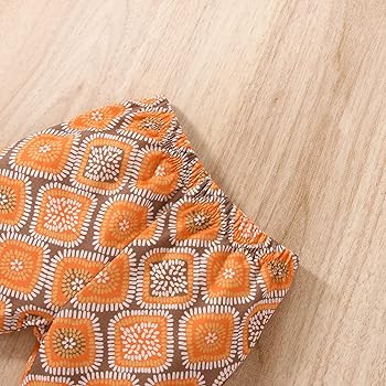 Toddler Baby Girl Boho Outfits Floral Sleeveless Halter Crop Top Bell Bottom Pants Summer Clothes... | Amazon (US)