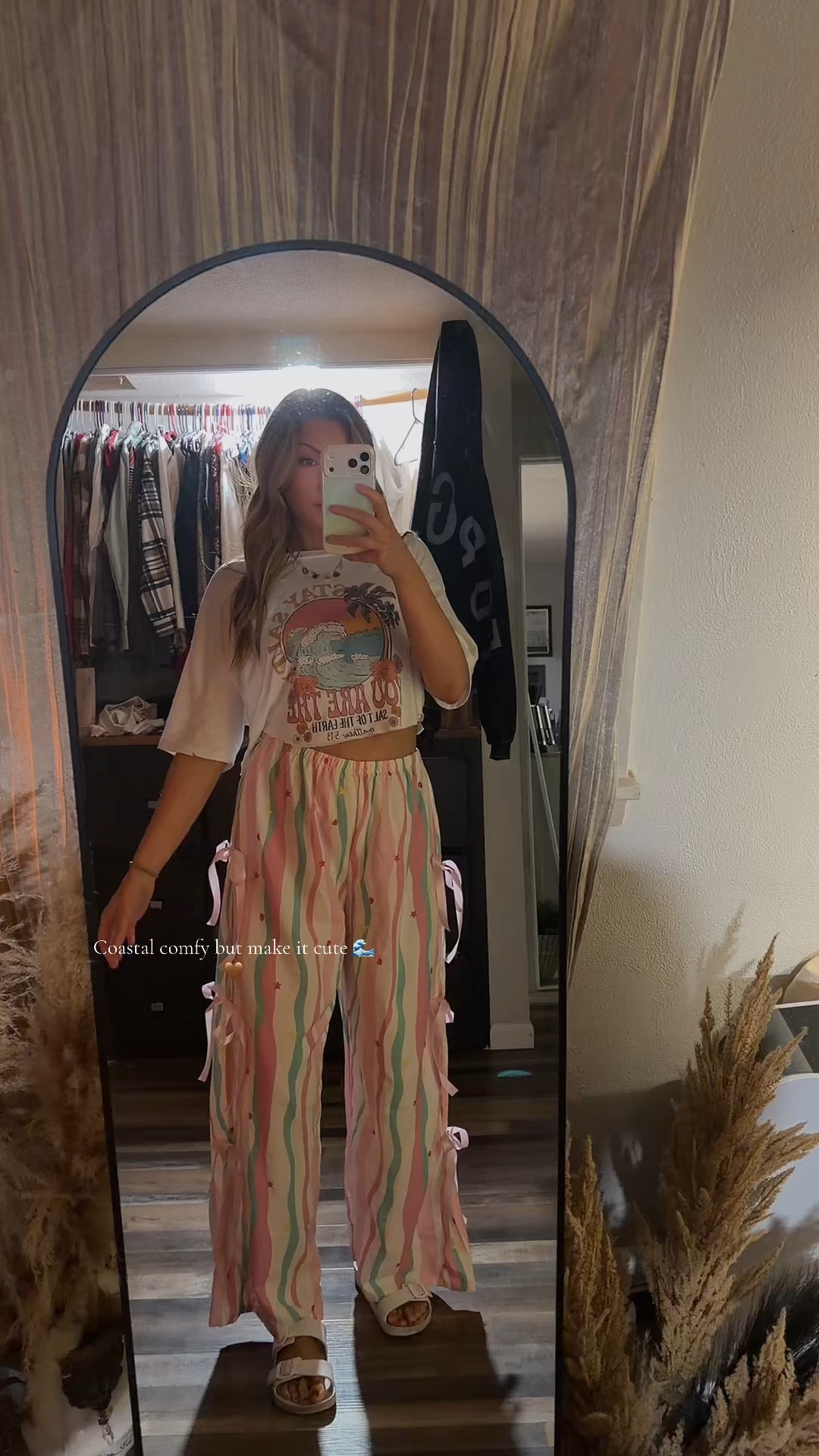 spring outfits 2026

Today’s outfit felt like a little dose of sunshine ☀️🌊

Comfy beachy pants + a relaxed graphic tee = the kind of outfit that makes working at the office feel a little cuter.

Honestly if I could wear outfits like this every day I would 😂

Linked right here on my LTK  🤎

#ootdstyle #casualstyle #coastalvibes #momstyle #springoutfits #beachstyle #everydayfashion #styleinspo

#LTKdayinmylife #LTKootd #LTKSpringSale