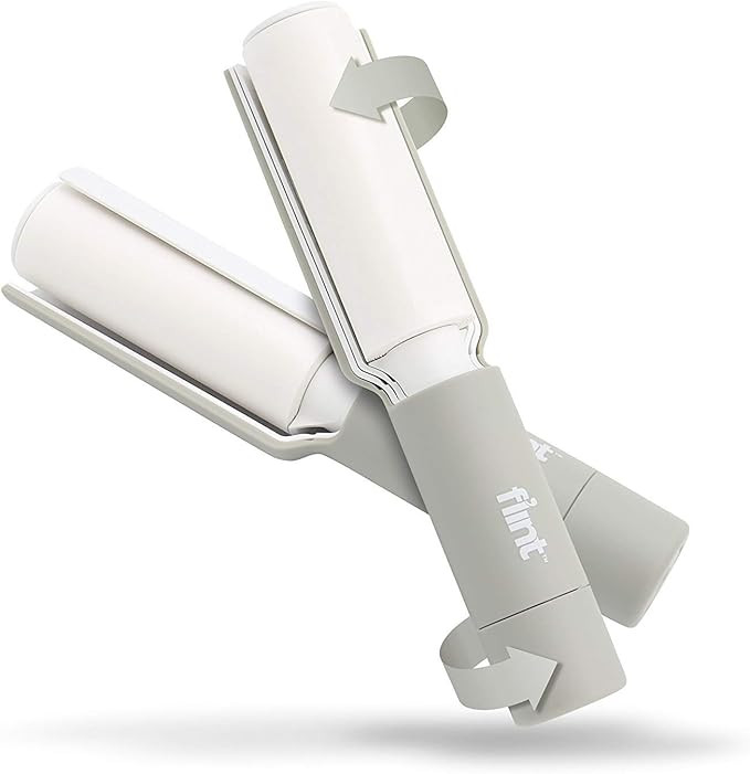 Flint Plus Retractable Lint Roller, Refillable, 70 Sheets, Gray | Amazon (US)