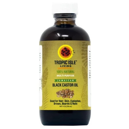 Tropic Isle Jamaican Black Castor Oil 4 fl oz | Walmart (US)
