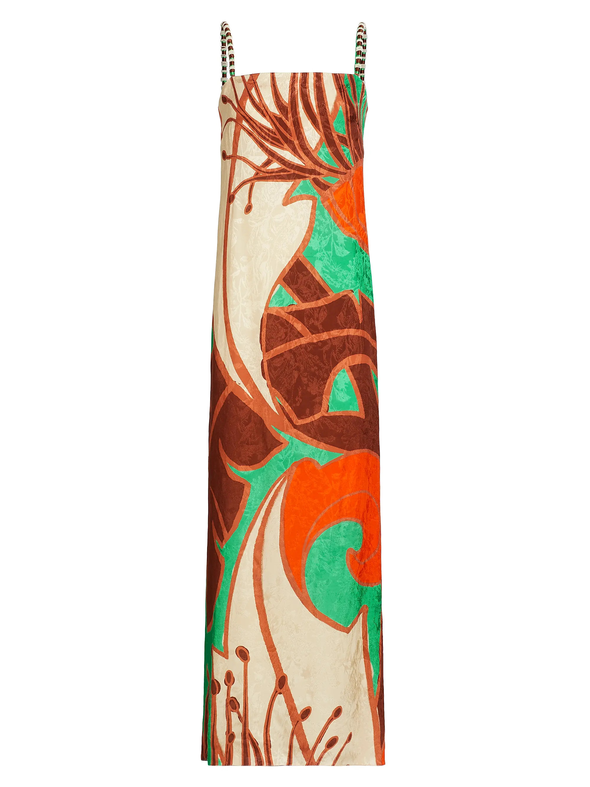 Johanna Ortiz Hidden Paradise Printed Jacquard Maxi Dress | Saks Fifth Avenue | Saks Fifth Avenue