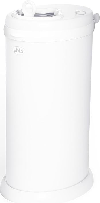 Ubbi Steel Diaper Pail, Odor Locking, No Special Bag Required, Award-Winning, Registry Must-Have,... | Amazon (US)
