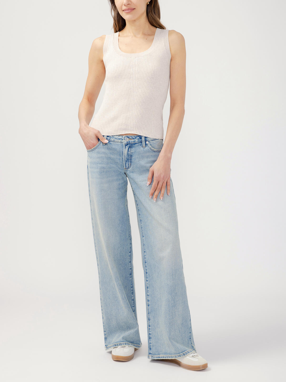 Tuesday Baggy Wide Leg Jeans | Silver Jeans US