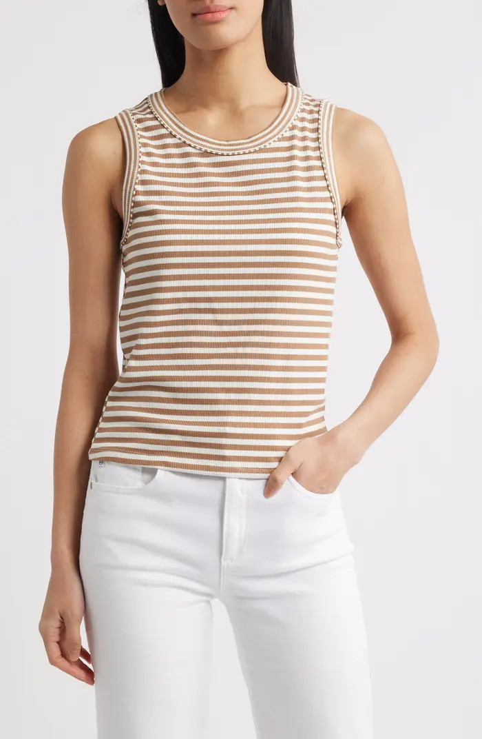 Stripe Rib Tank | Nordstrom