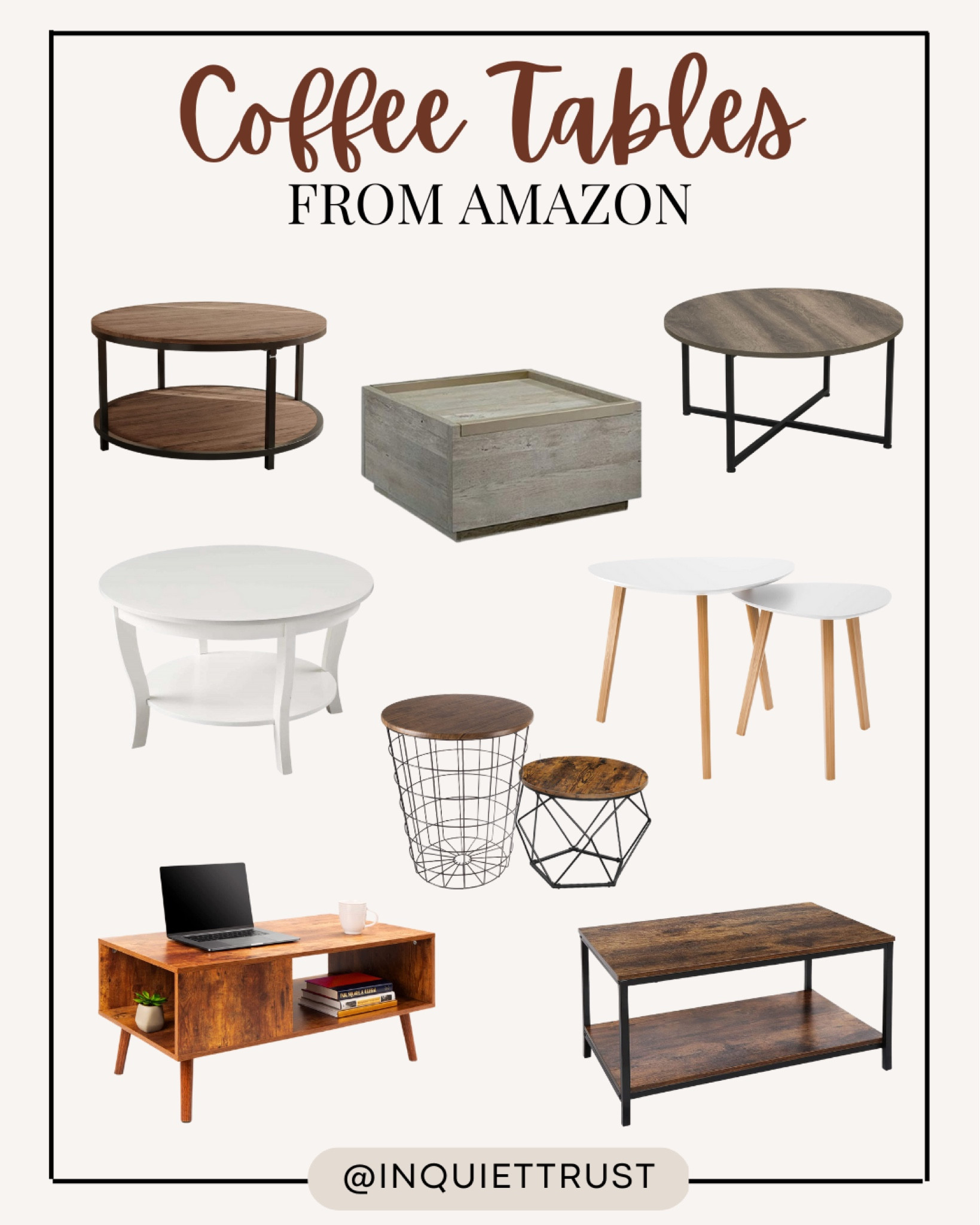 The perfect coffee tables for your living room!

#livingroomrefresh #homefinds #furniturefinds #homedecorinspo #amazonfinds 

#LTKhome #LTKFind