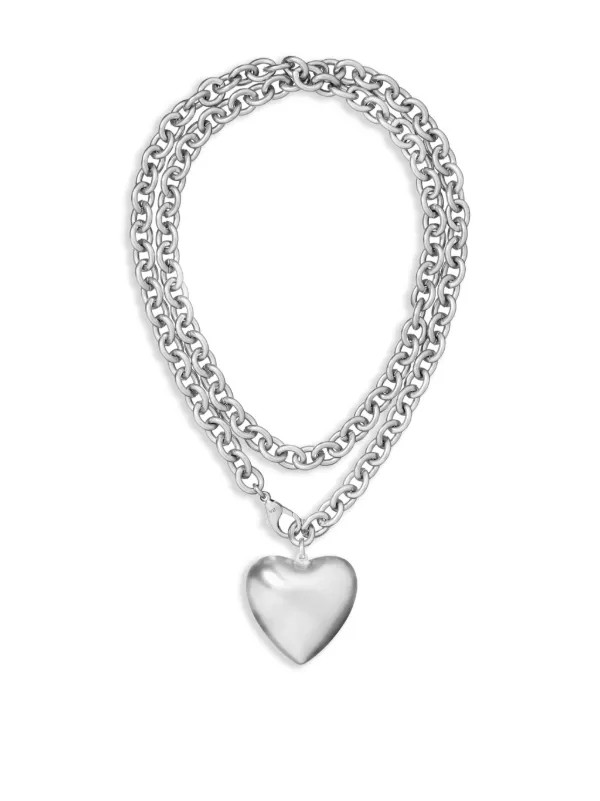 Roxanne Assoulin The Puffy Heart Necklace - Farfetch | Farfetch Global