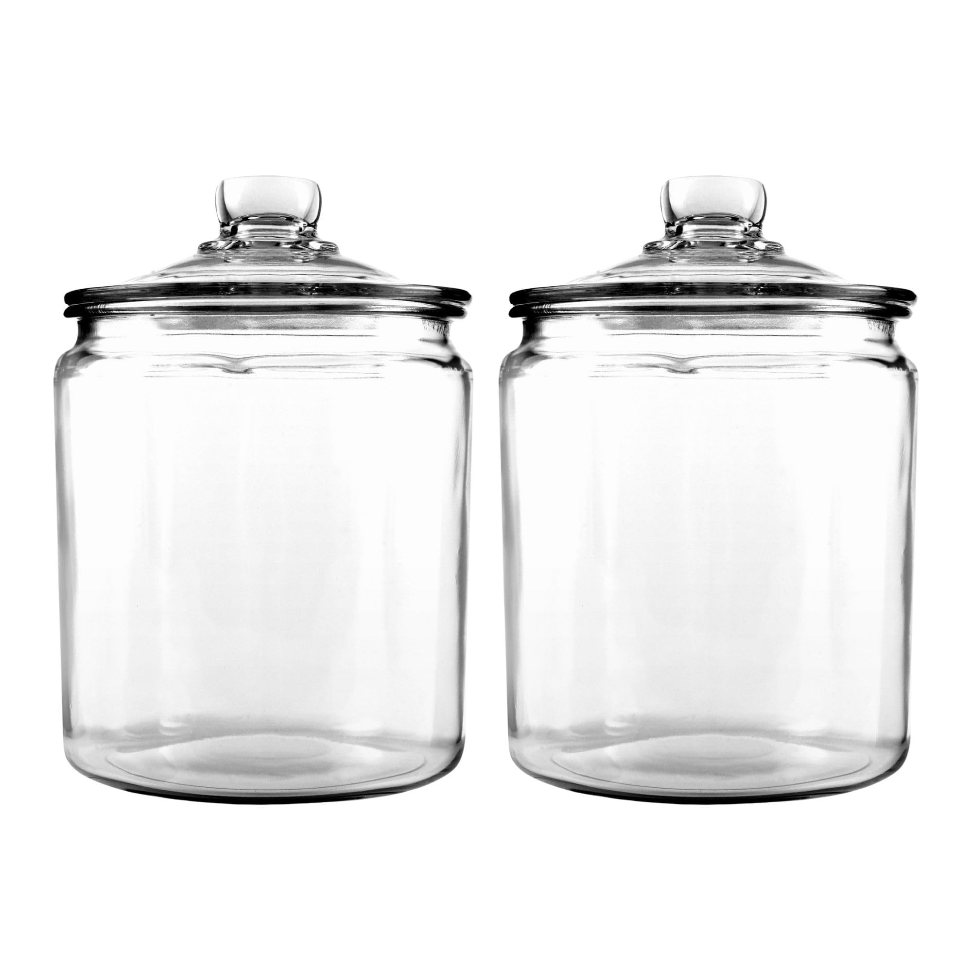 Anchor Hocking Heritage Hill 1/2 Gallon Glass Jar with Lid, Set of 2 | Amazon (US)