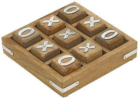 Amazon.com: S.B.Arts Tic Tac Toe Game Set for Kids and Family, 3D Board Games, Classic Wooden Boa... | Amazon (US)
