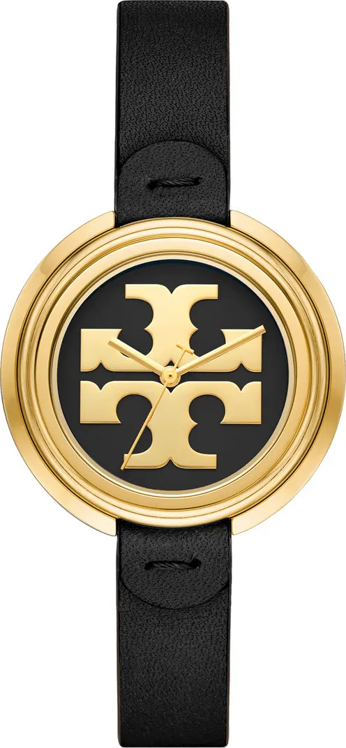 The Miller Leather Strap Watch, 36mm | Nordstrom