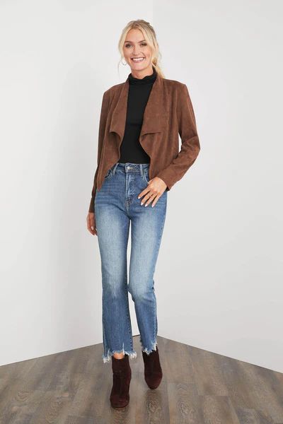 BB Dakota Pre Suede Me Jacket | Social Threads