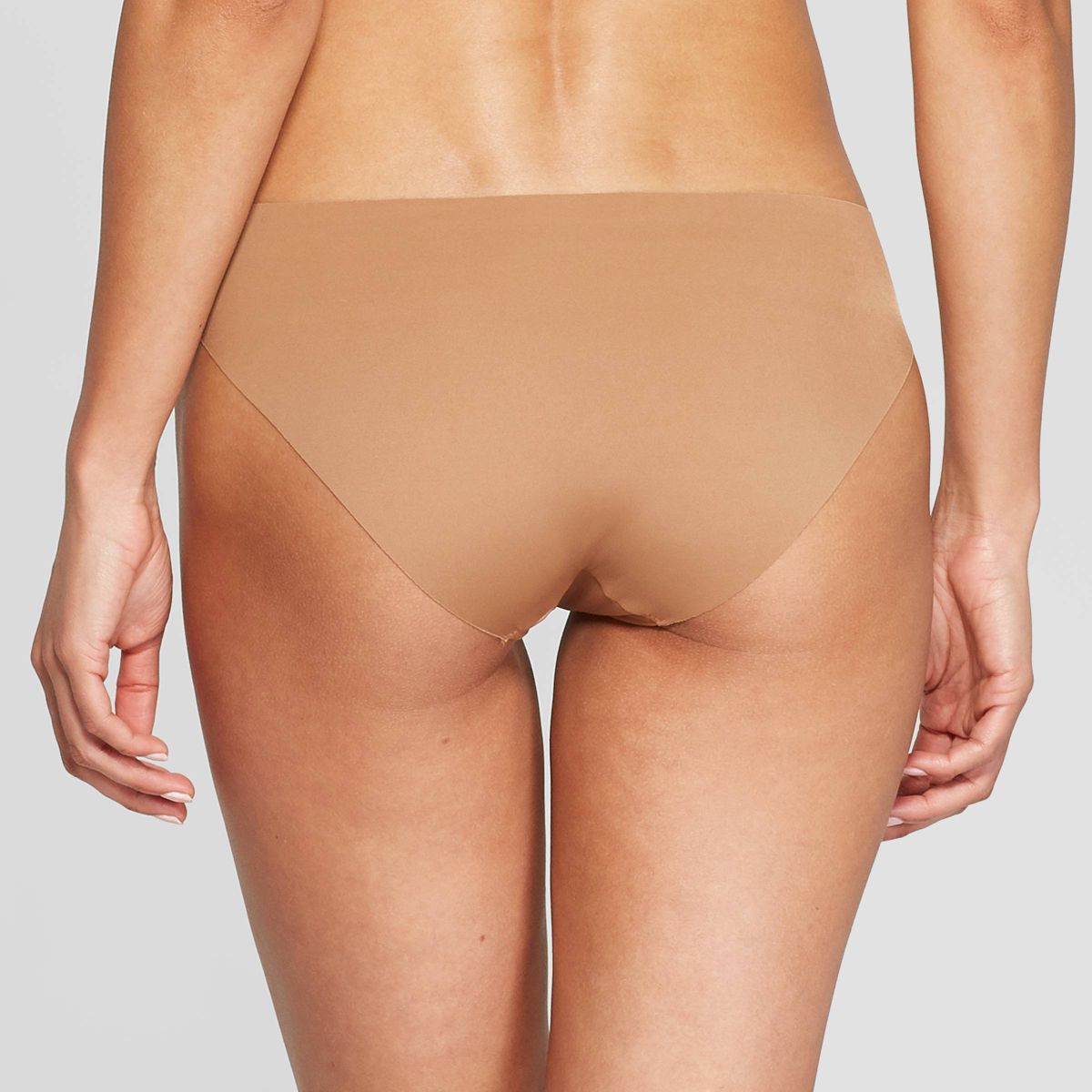 Women's Laser Cut Cheeky Bikini Underwear - Auden™ Caramel M | Target