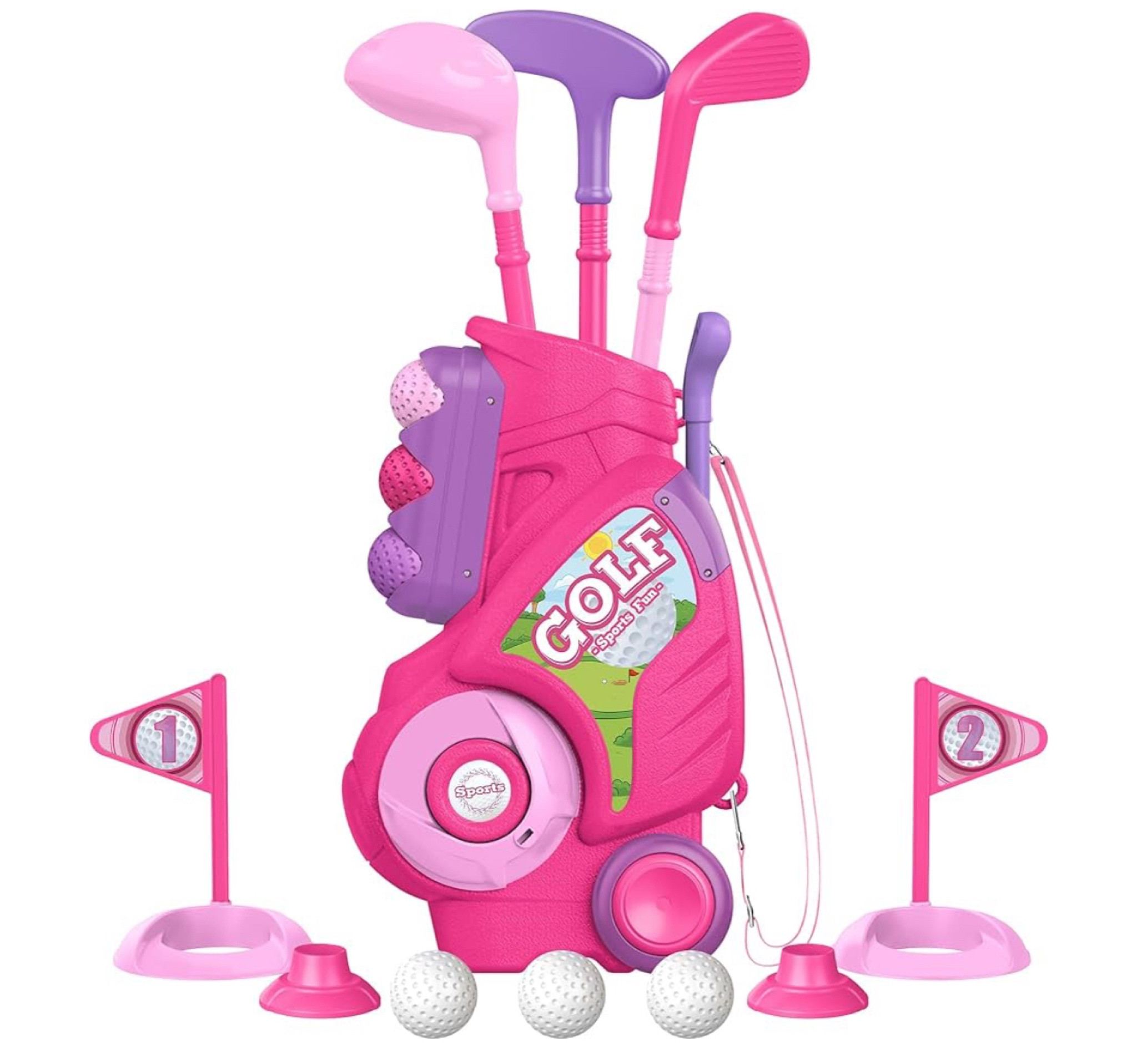 25% off 🎉

Liberry Toddler Golf Set for 1 2 3 4 5 Years Old, Upgraded Kids Golf Cart with Unique Shoulder Strap Design, Indoor and Outdoor Golf Toys for Boys Girls (Pink)
#1 Best Seller in Toy Golf Products Christmas gift ideas little girl

#LTKKids #LTKSaleAlert