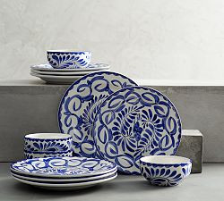 Puebla Porcelain Dinnerware Set | Pottery Barn (US)