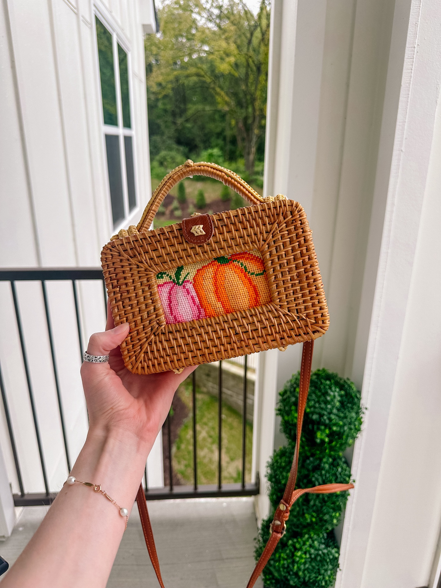 My fall needlepoint bag insert!! I had a blast stitching this canvas from KC Needlepoint, such a cute ode to fall with great colors!! Tagging some other awesome fall canvases below!! 

#LTKItBag #LTKSeasonal