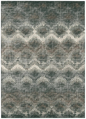 Addison Rugs Cheyenne Faux Hide Animal Print Non-Skid 5'6" x 6'10" Area Rug, Prairie | Ashley Homestore