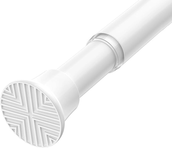 32\u201372 Inch Spring Tension Curtain Rod, Adjustable Tension Rod No Drilling | Amazon (US)