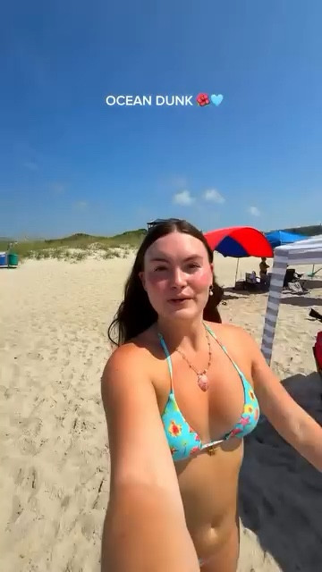 Ocean dunk 🌊 #beach #summer 

#LTKSwim
