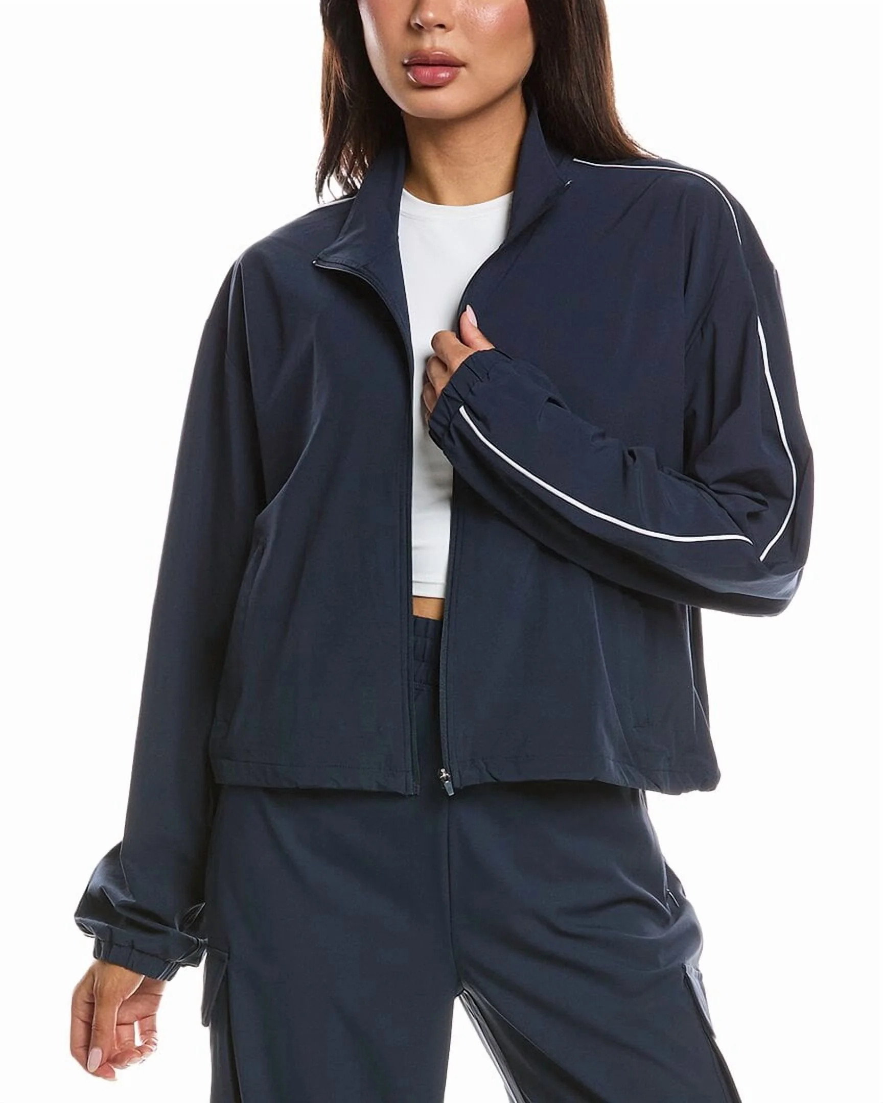Beyond Yoga womens  Track Jacket, m, Navy | Walmart (US)