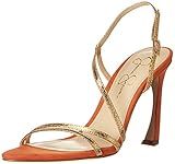 Jessica Simpson Women's Pyine Strappy High Heel Sandal Heeled, Gold, 7.5 | Amazon (US)