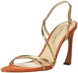 Jessica Simpson Women's Pyine Strappy High Heel Sandal Heeled, Gold, 8 | Amazon (US)