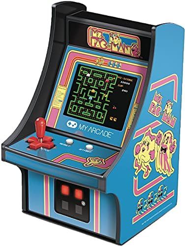 My Arcade Micro Player Mini Arcade Machine: Ms. Pac-Man Video Game, Fully Playable, 6.75 Inch Collec | Amazon (US)