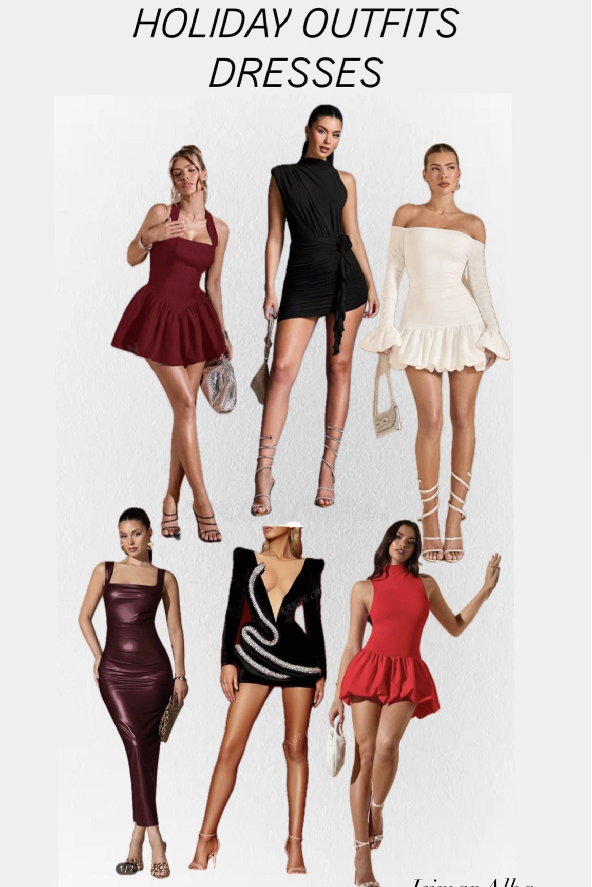 HOLIDAY OUTFITS DRESSES

#LTKHoliday #LTKCyberWeek #LTKSaleAlert