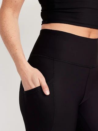 High-Waisted PowerSoft 7/8 Leggings for Women | Old Navy (US)