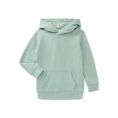 Wonder Nation Boys' Fleece Hoodie with Long Sleeves, Sizes 4-18 & Husky | Walmart (US)