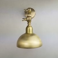 Double Jointed Adjustable Brass Wall Light | Etsy (UK)