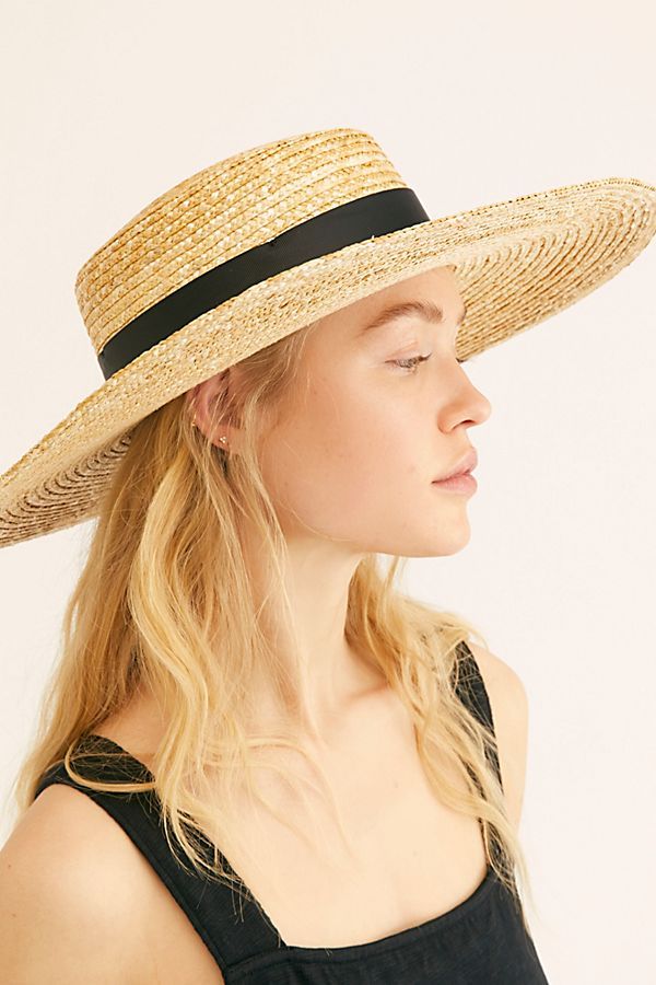 Palomino Straw Boater Hat | Free People (Global - UK&FR Excluded)