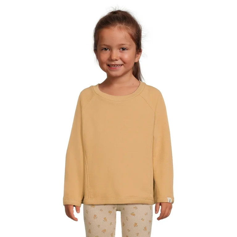 easy-peasy Toddler Girl Long Sleeve Crewneck Sweatshirt, Sizes 12 Months-5T | Walmart (US)