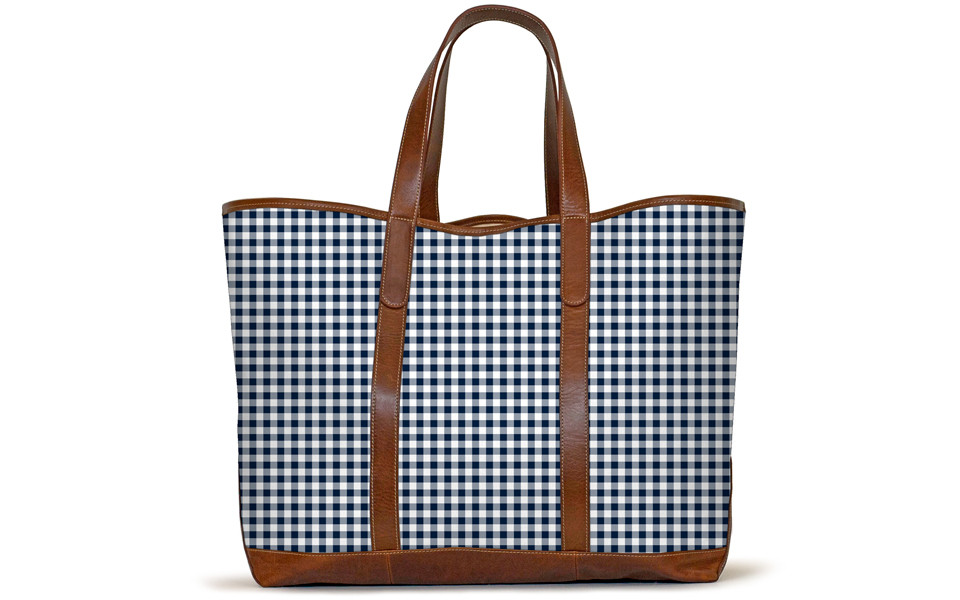 St. Charles Yacht Tote - Stripe Only - No Initials | Barrington Gifts | Barrington Gifts